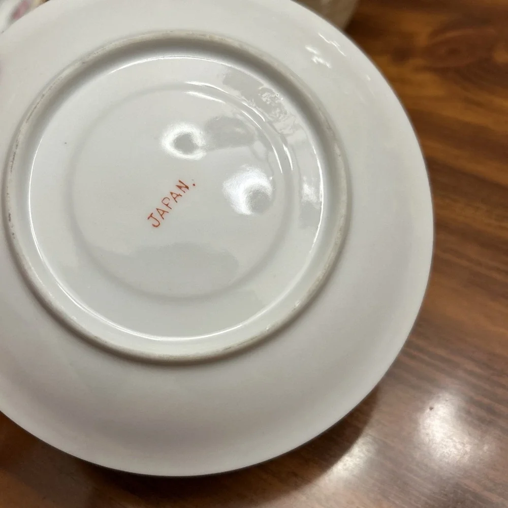 Bone China Vintage‎ Japan Tea Coffee Cup White Gold